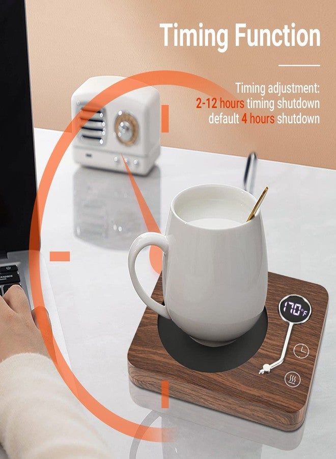 CEROBEAR Coffee Mug Warmer, CEROBEAR Mug Warmer for Desk 3 Temperature Control 130℉/150℉/170℉, Cup Warmer with Auto Shut Off for Coffee Milk Tea Beverage - Image 3